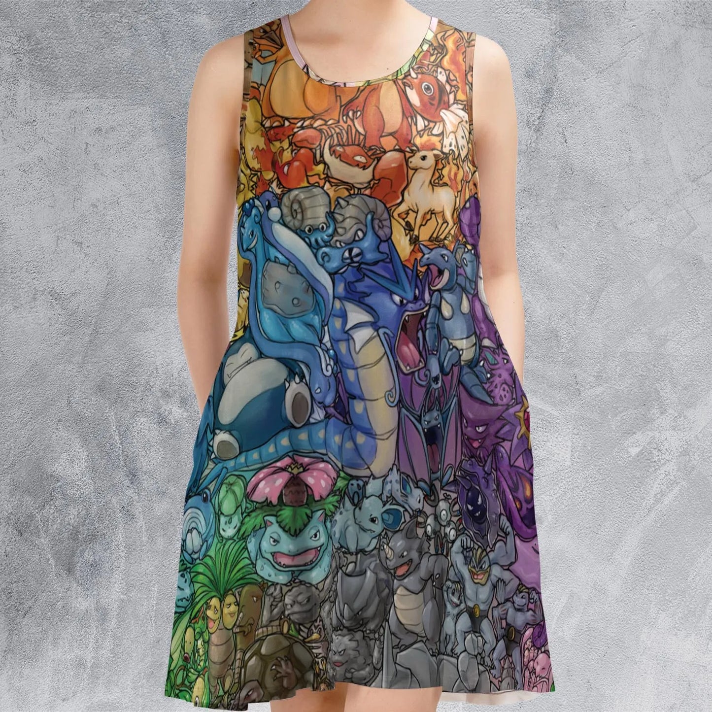 Sleeveless Dress - M6XLTQ9B