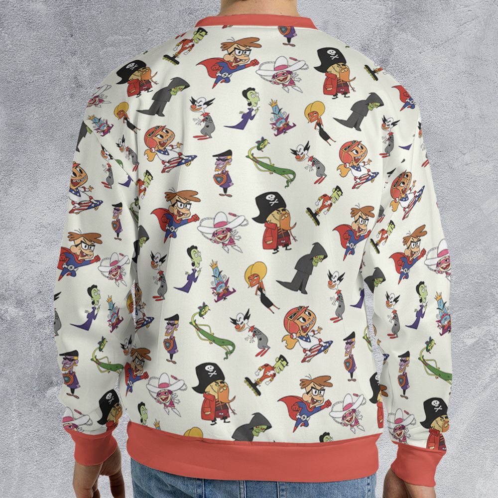 All-over Print Sweatshirt - 3WAEULH9 -  - 2
