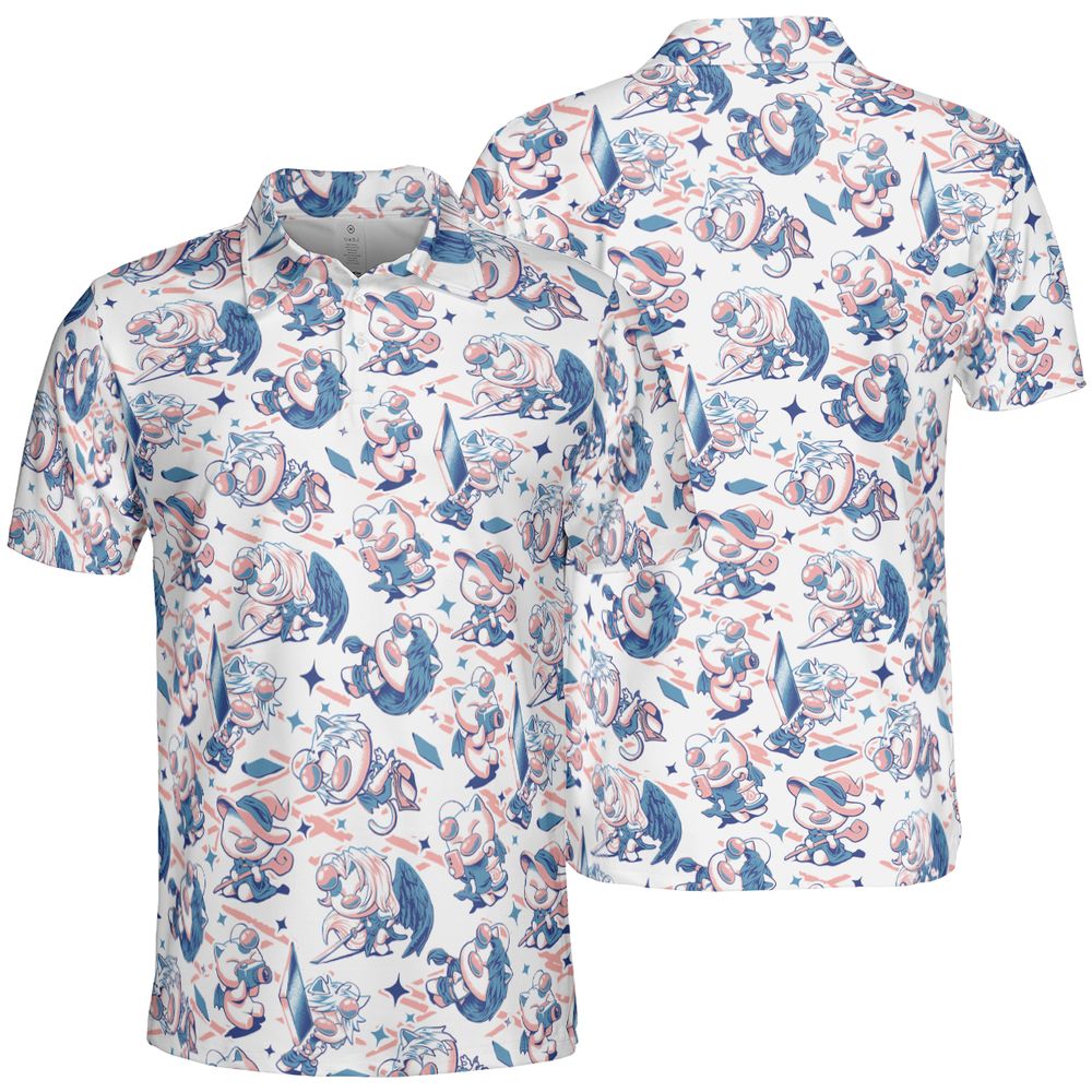 AOP Men/Women Polo Shirt - 4JA94MG8 -  - 2