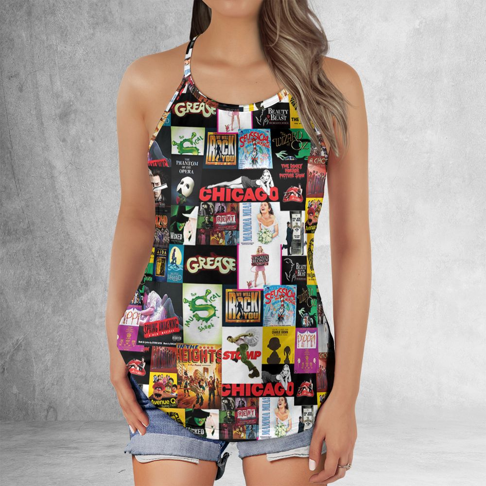 Criss Cross Tank Top - RYA684YZ -  - 2