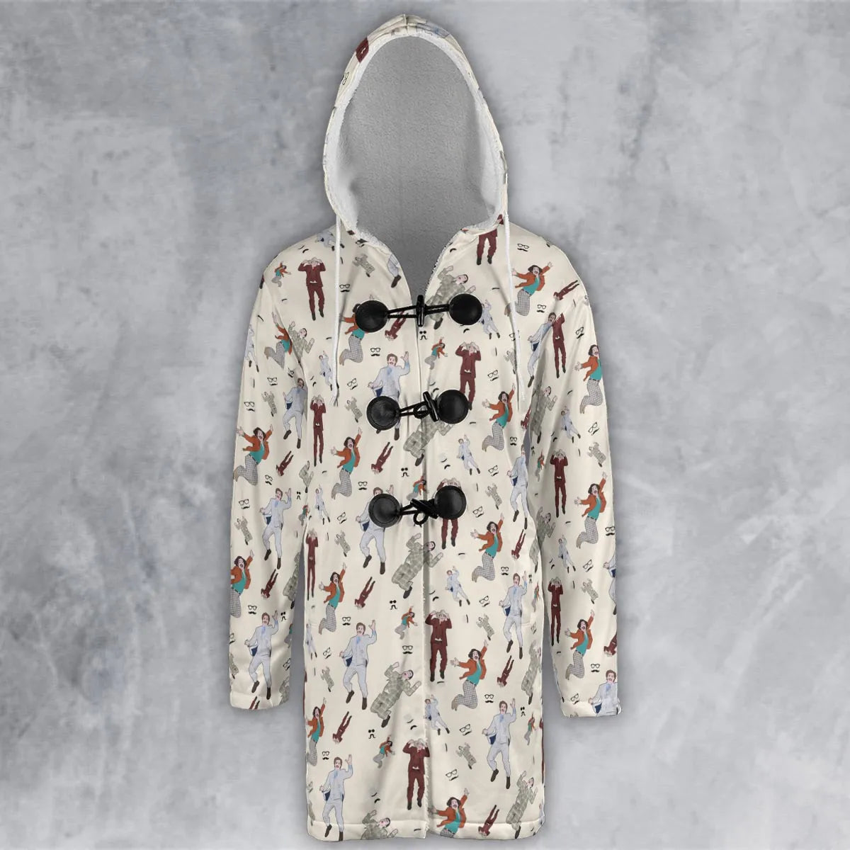 Hooded Cloak Coat - U5XWB11L