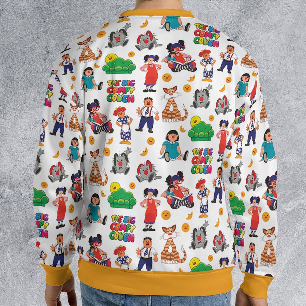 All-over Print Sweatshirt - Y7Y5U9CT -  - 2