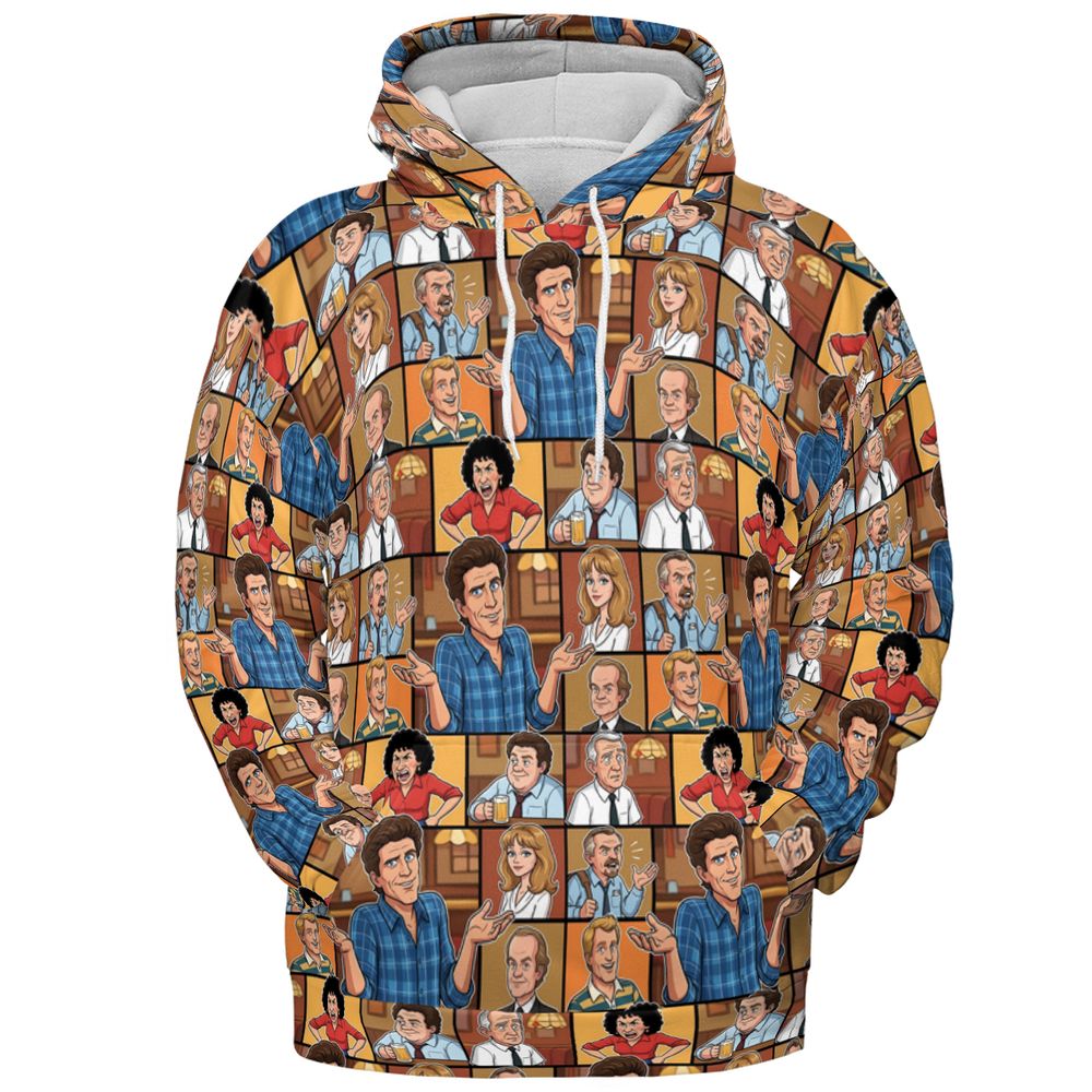 All-over Print Hoodie - C96L81D1 -  - 2