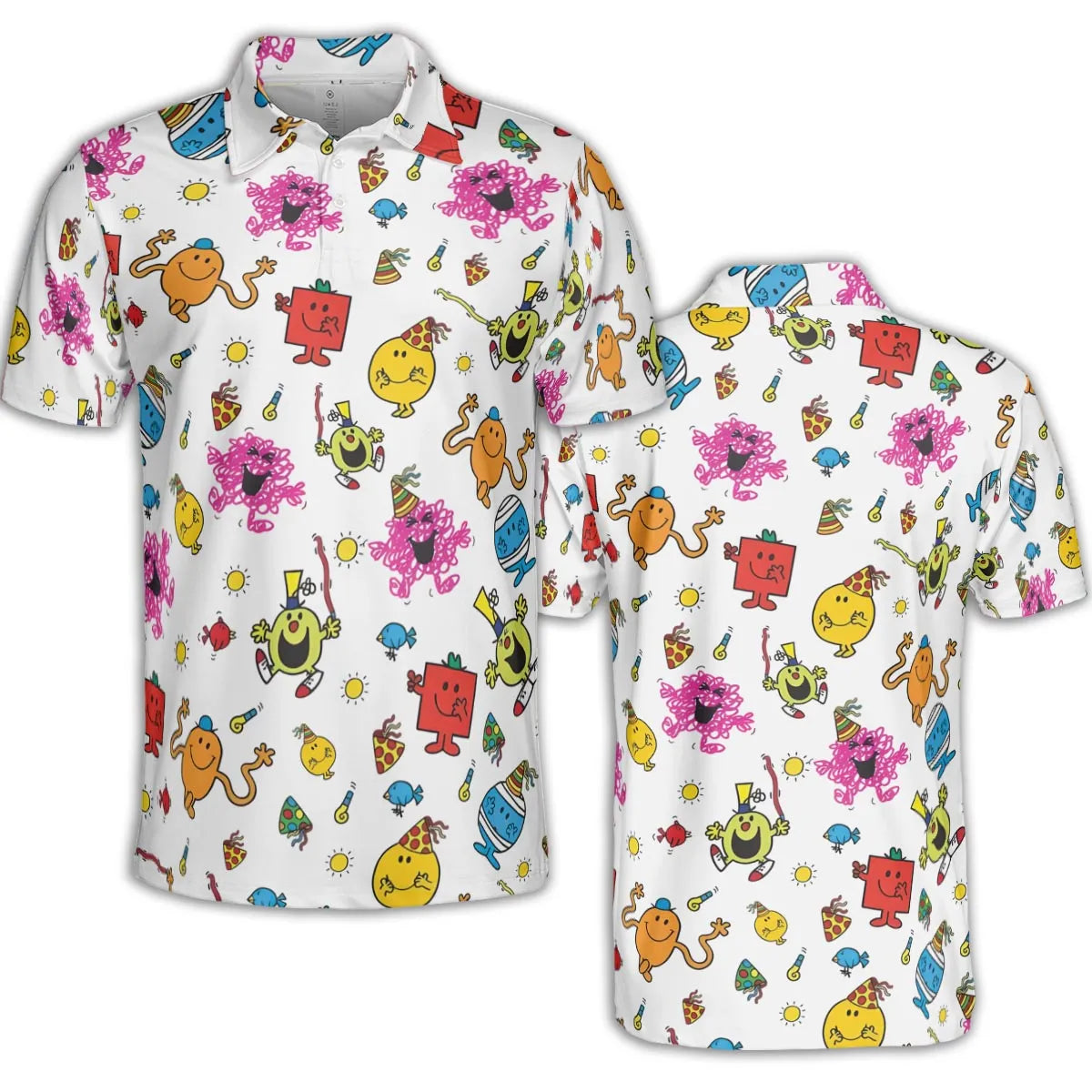 AOP Men/Women Polo Shirt - QZF96EDW