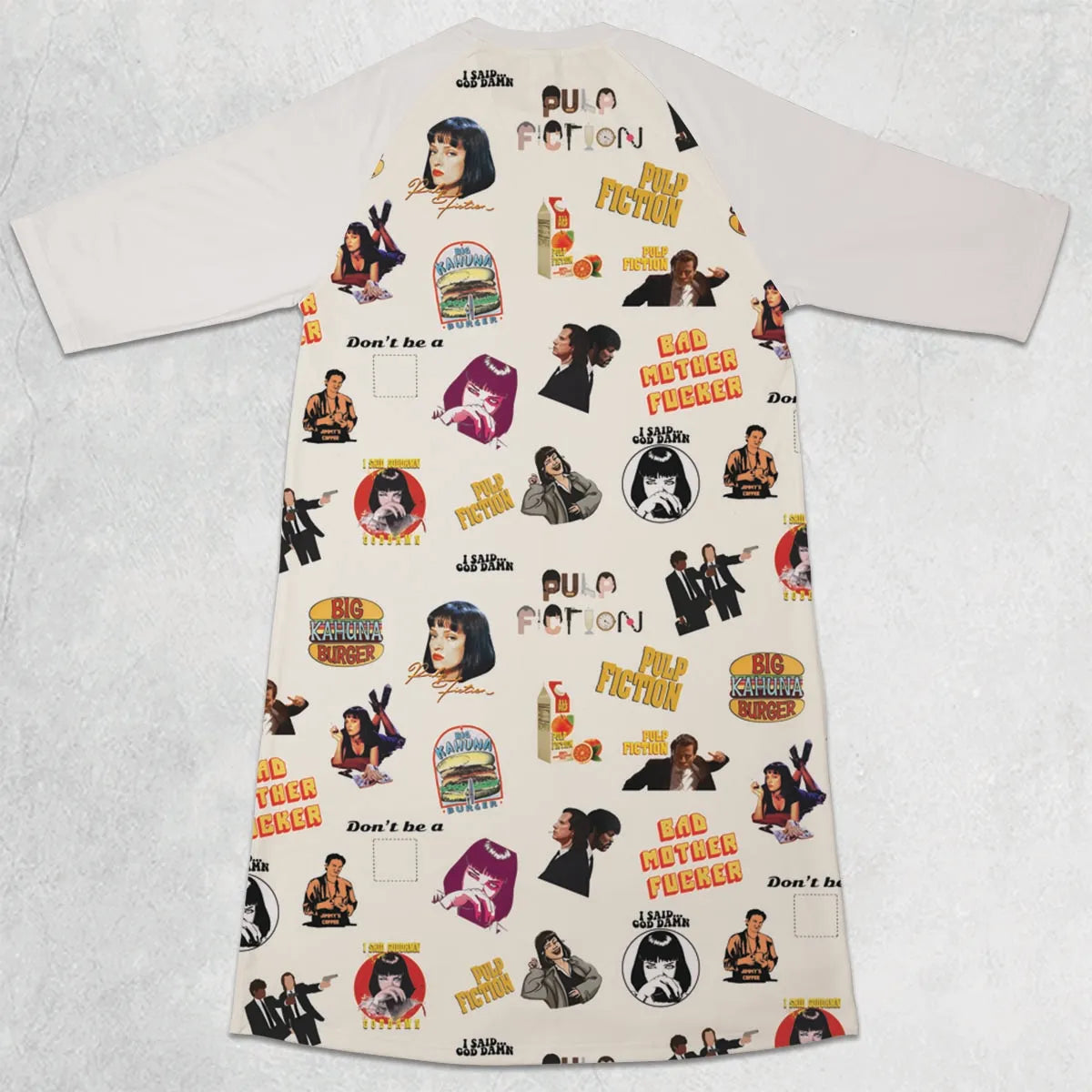 3/4 Sleeve Raglan Dress - 1AA3WA7Y