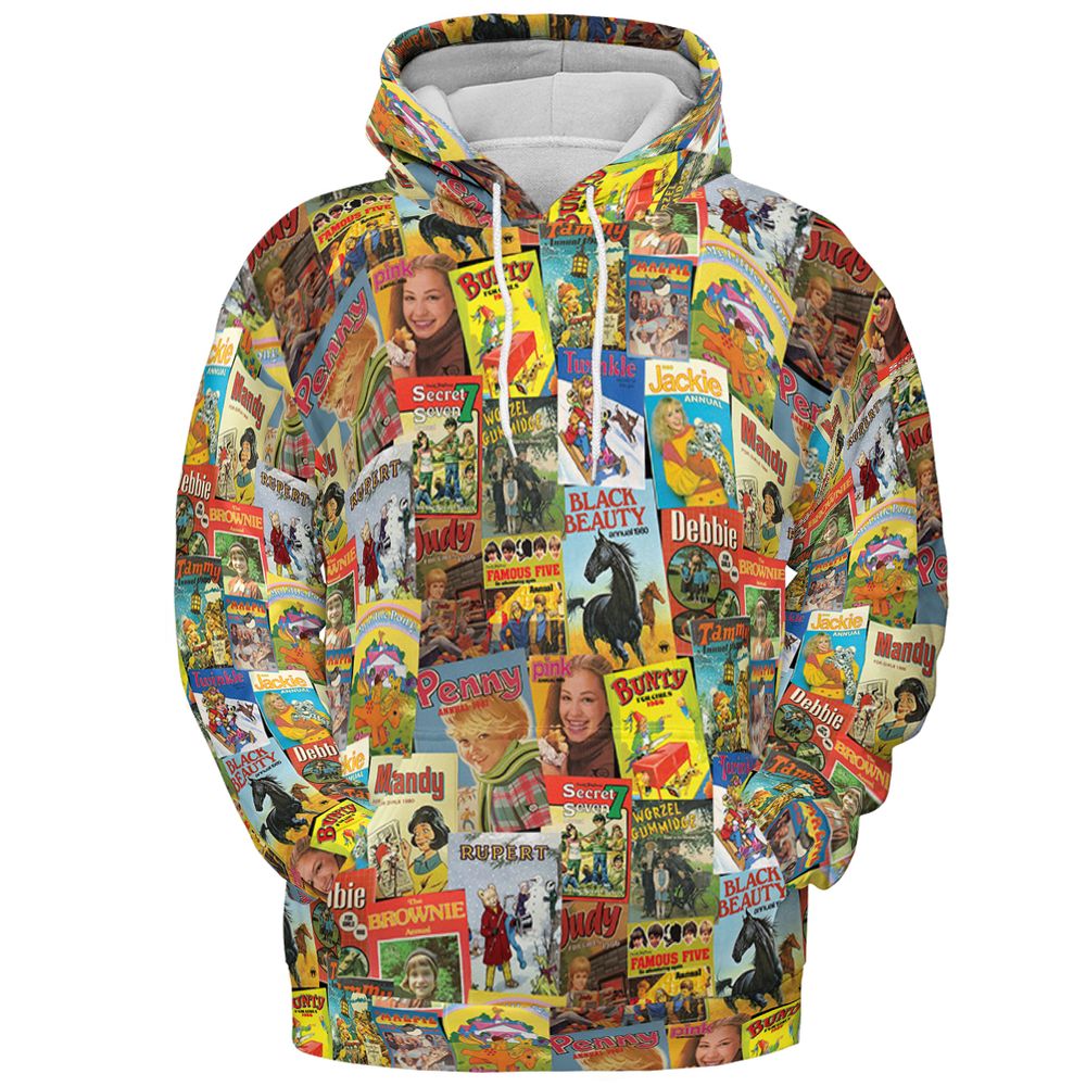 All-over Print Hoodie - 743FLWAL -  - 2