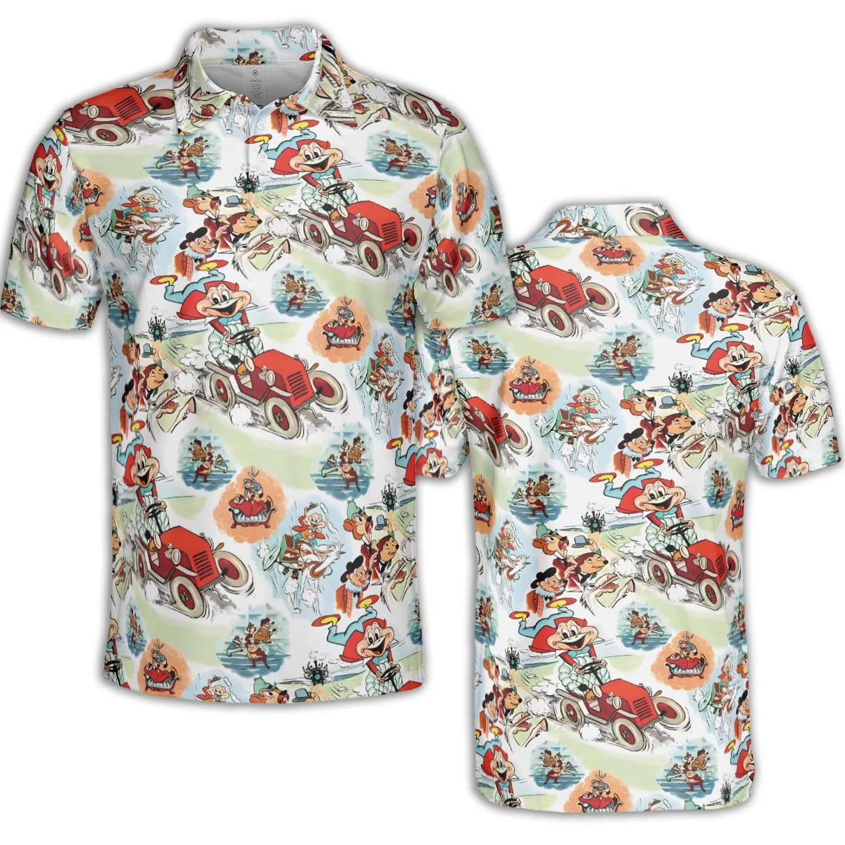AOP Men/Women Polo Shirt - PMSM4RC9