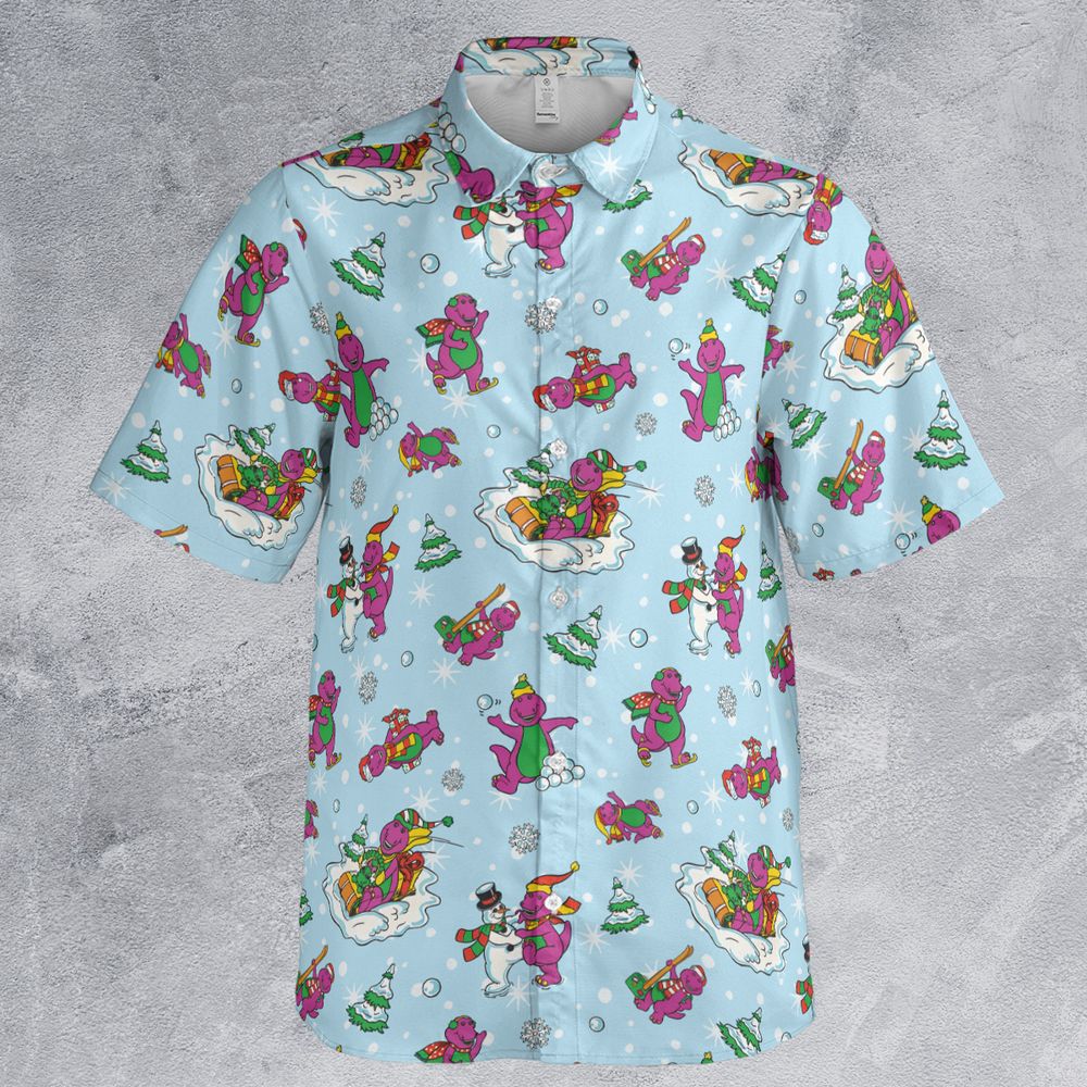 Barney and friend Button Down Shirt -  - 2