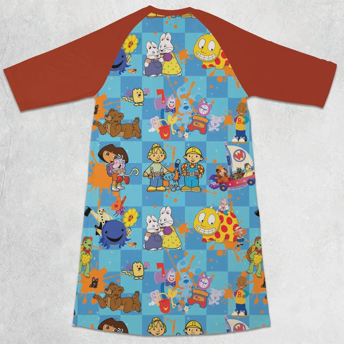 3/4 Sleeve Raglan Dress - ADAD1J13