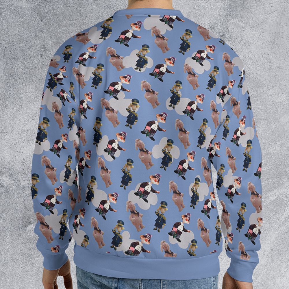 All-over Print Sweatshirt - KCKBHLQ3 -  - 2