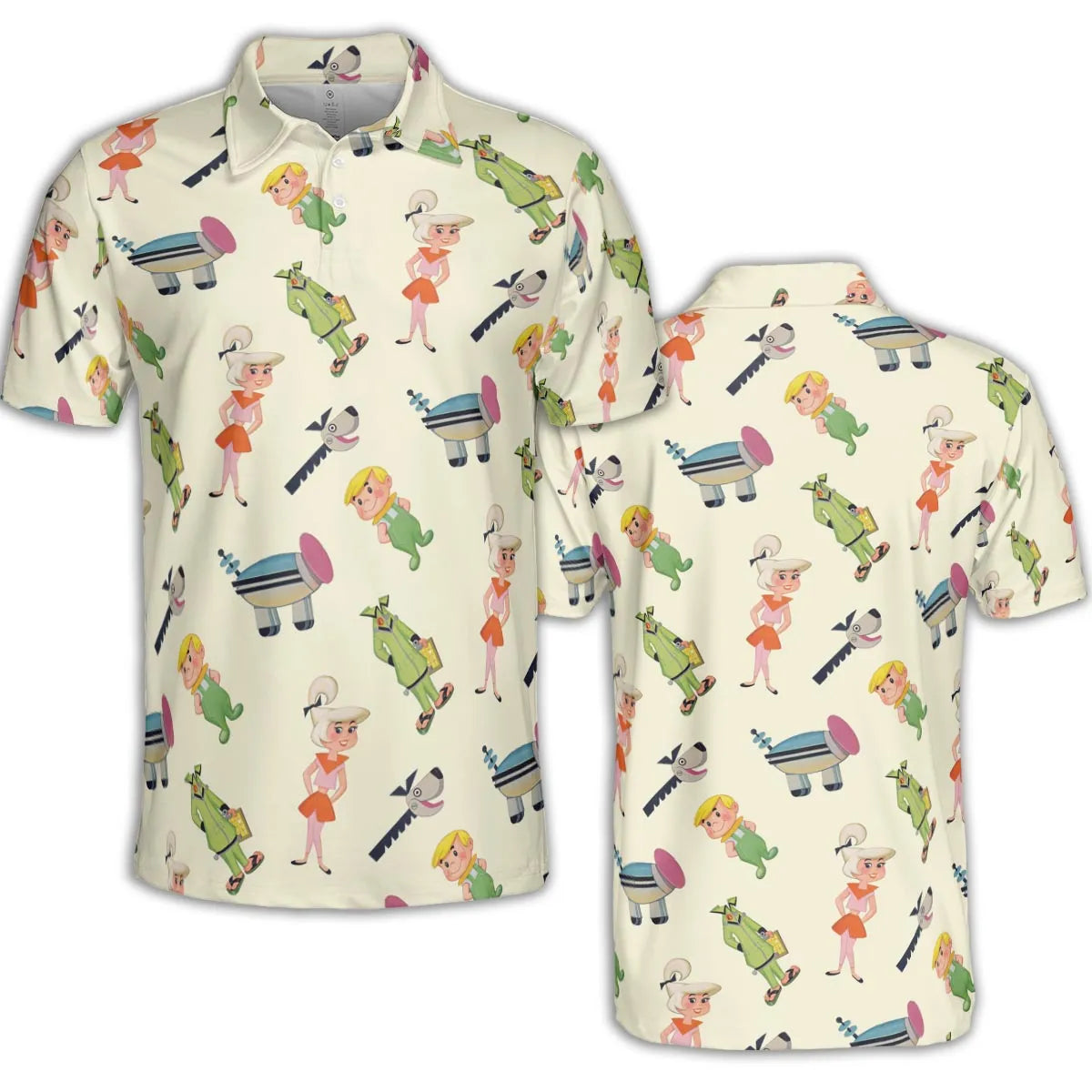 AOP Men/Women Polo Shirt - NV1UUQ6U