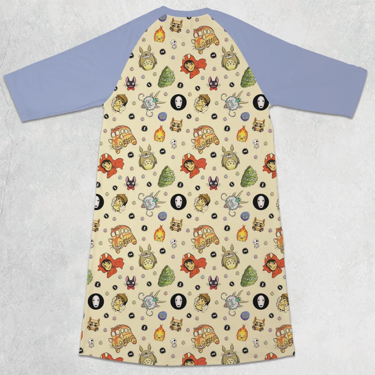 3/4 Sleeve Raglan Dress - ZW4G5Y4W
