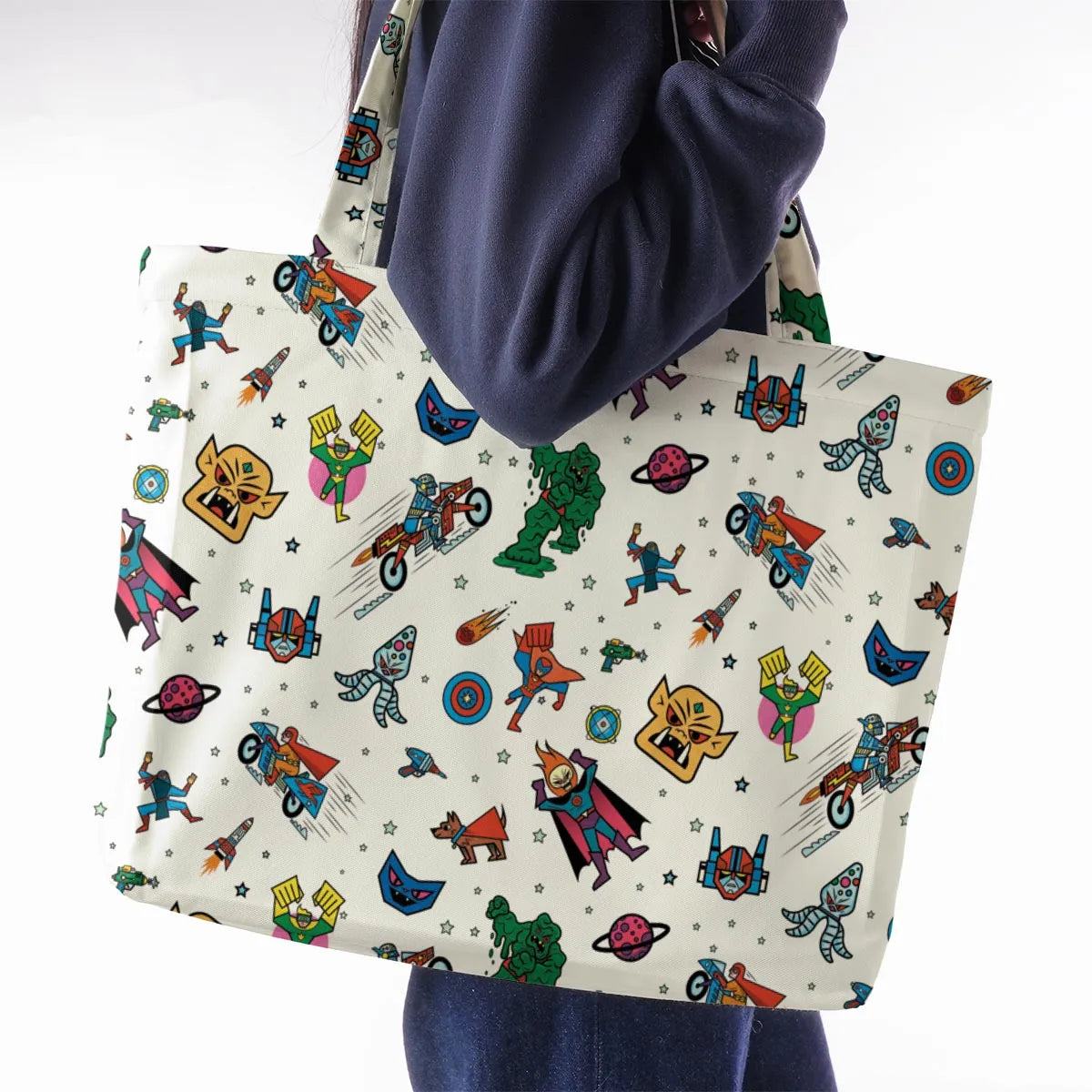 Large Tote Bag - DBZS9N2F