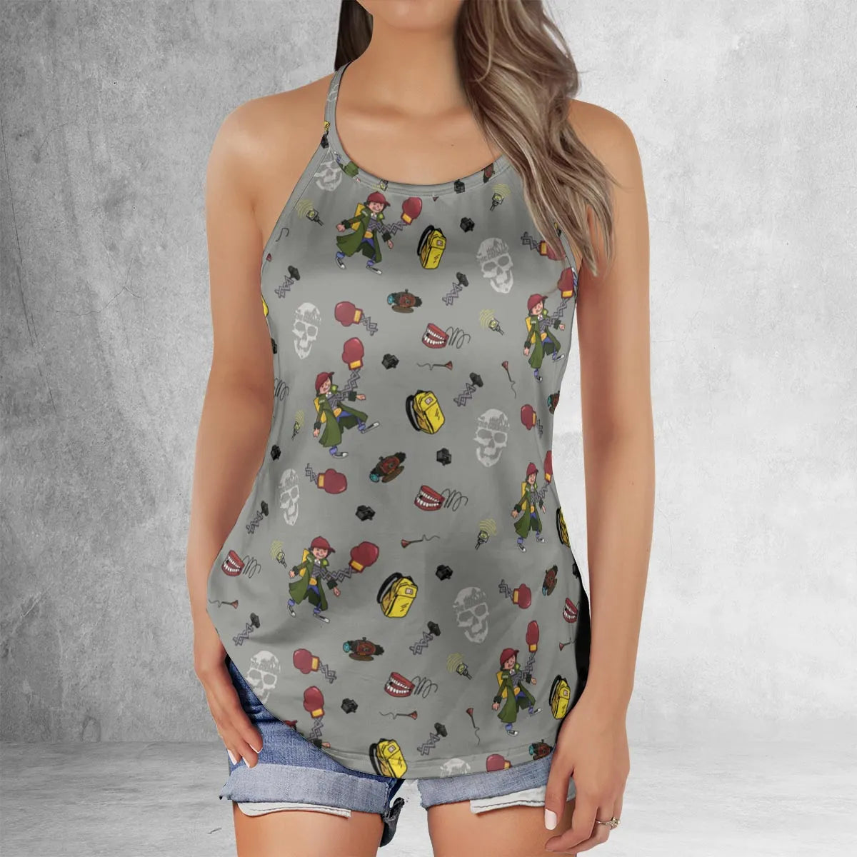 Criss Cross Tank Top - C33KJEVJ