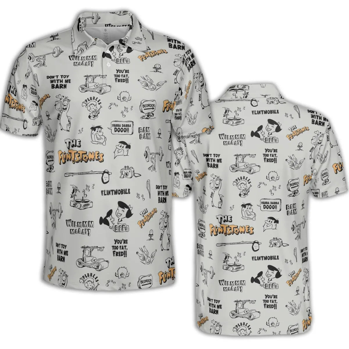 AOP Men/Women Polo Shirt - U3UP6PZ7