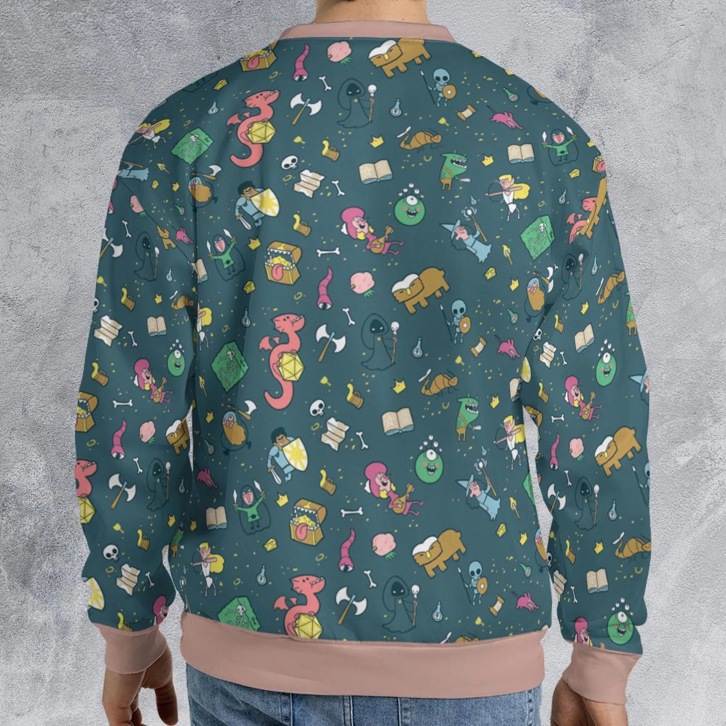 All-over Print Sweatshirt - E8G1LDFN