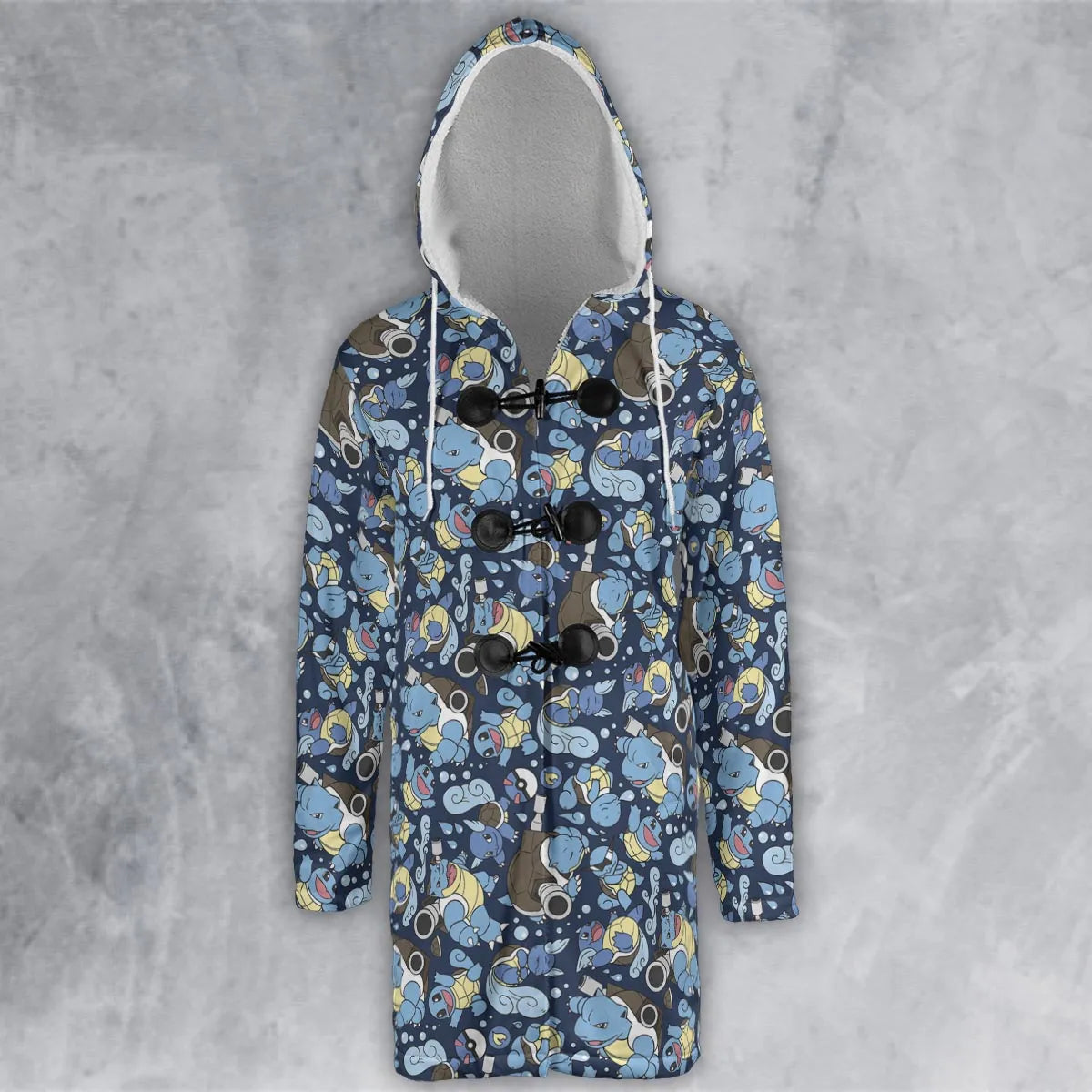 Hooded Cloak Coat - 53HD125E