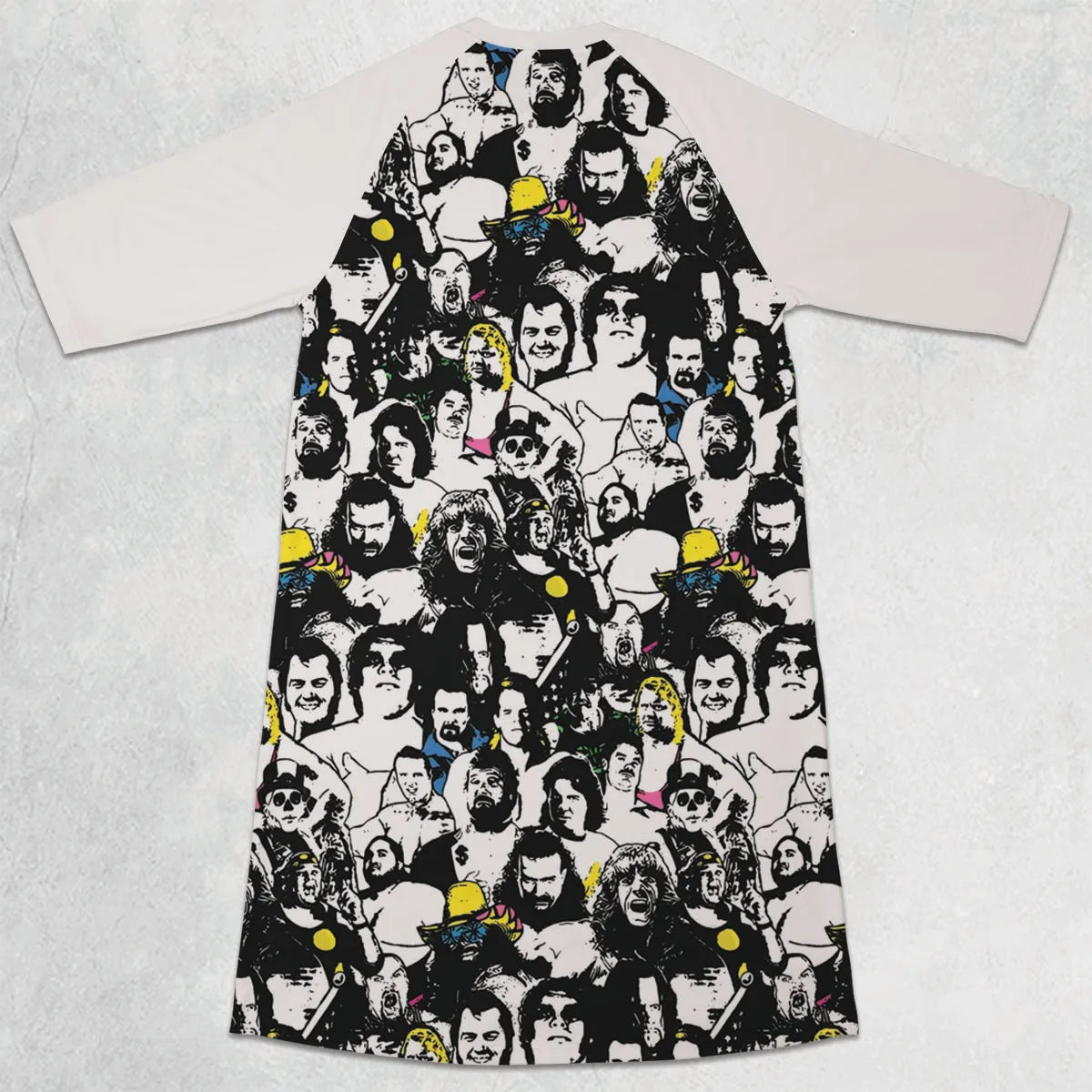 3/4 Sleeve Raglan Dress - QYW3YNMU