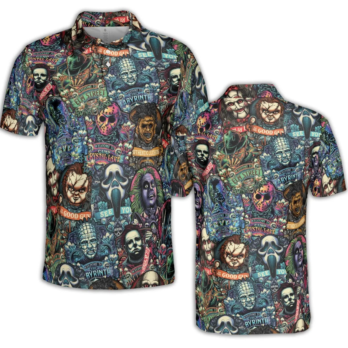 AOP Men/Women Polo Shirt - YB6R4F8J