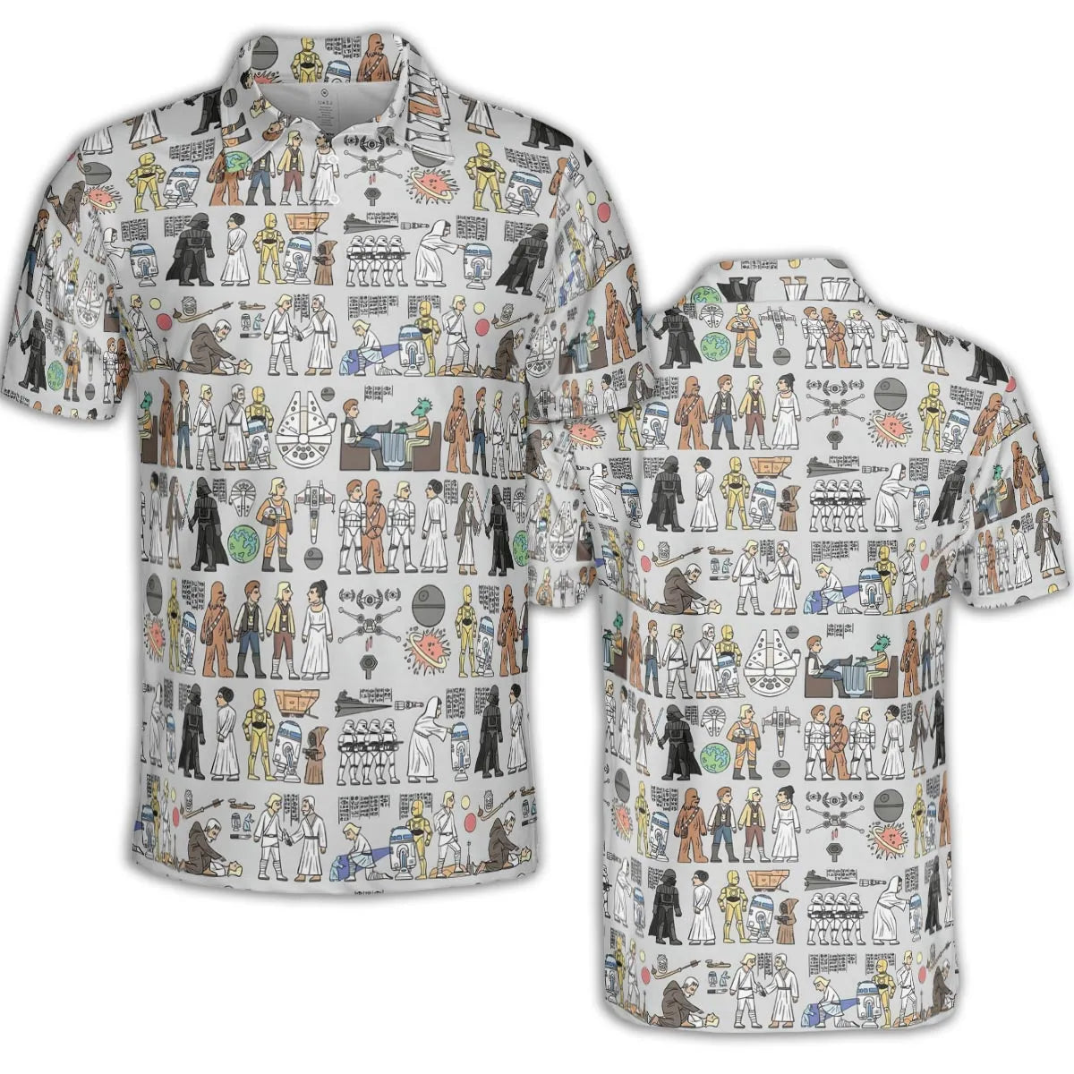 AOP Men/Women Polo Shirt - LK3KP421