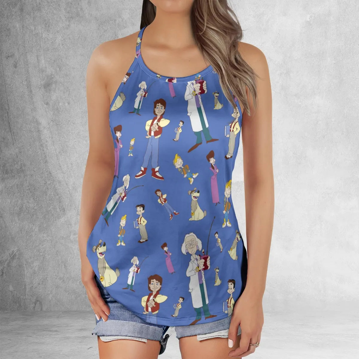 Criss Cross Tank Top - 74JSF4YY