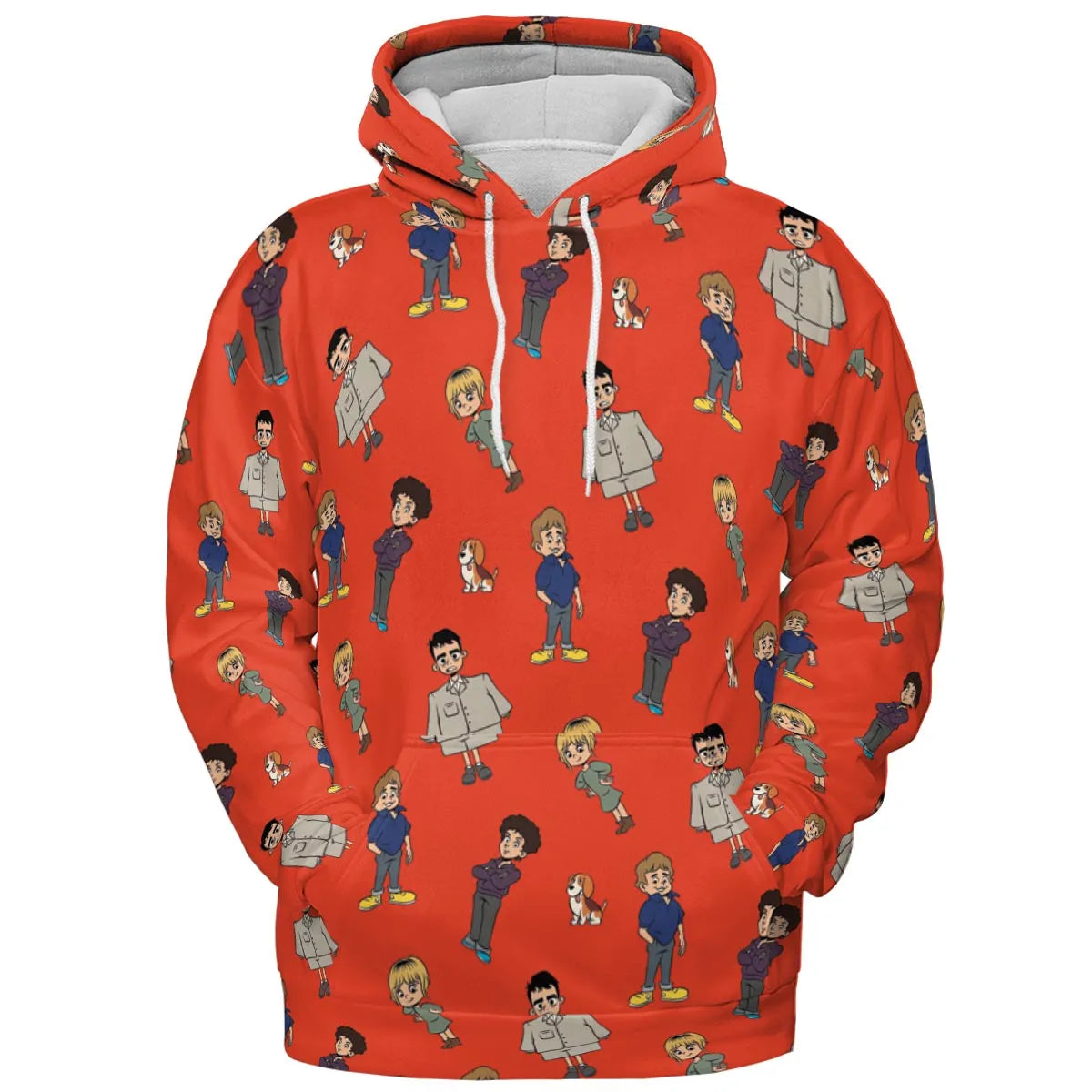 All-over Print Hoodie - XV78SRUV