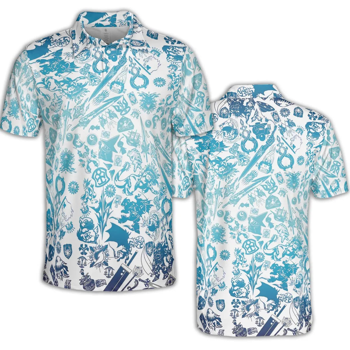 AOP Men/Women Polo Shirt - TNNCZSGA