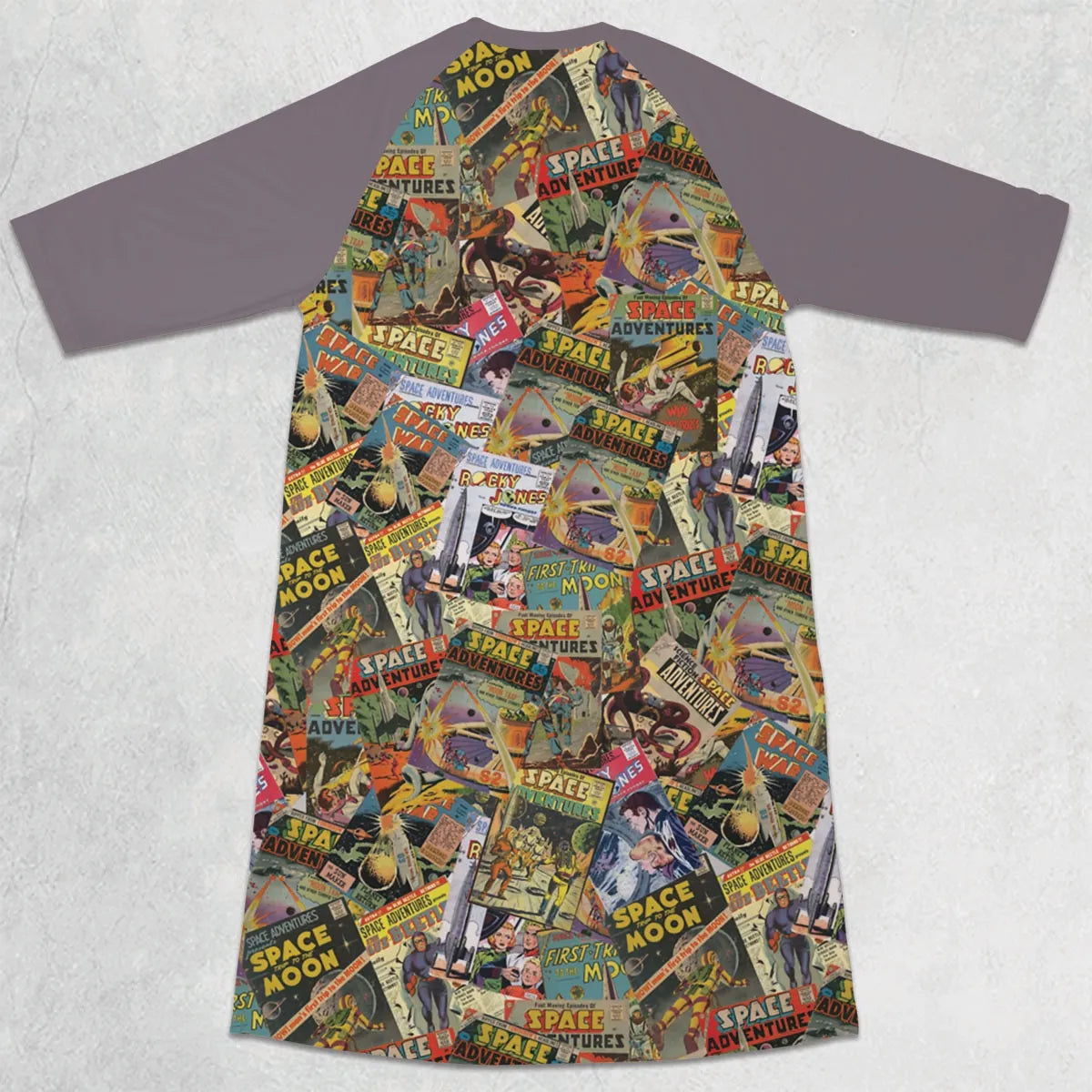 3/4 Sleeve Raglan Dress - DP7W6Z4T