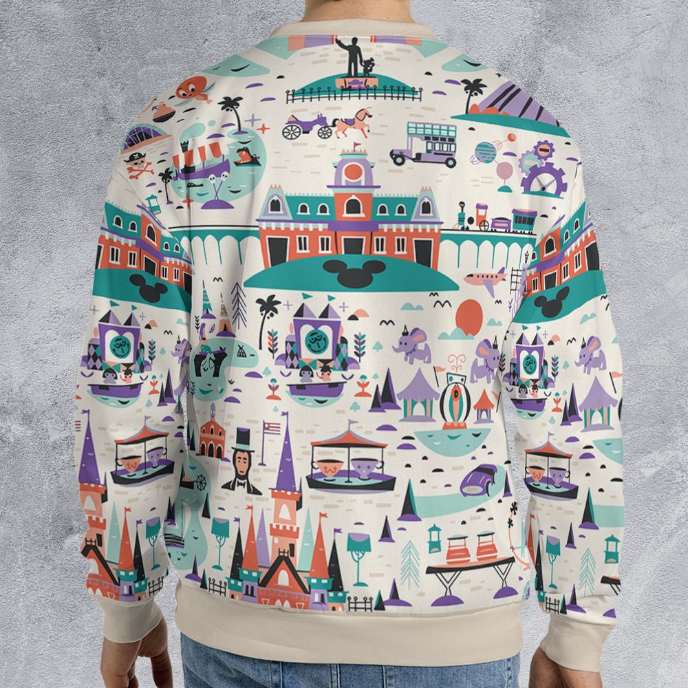 All-over Print Sweatshirt - 9RDEHFT4 -  - 2