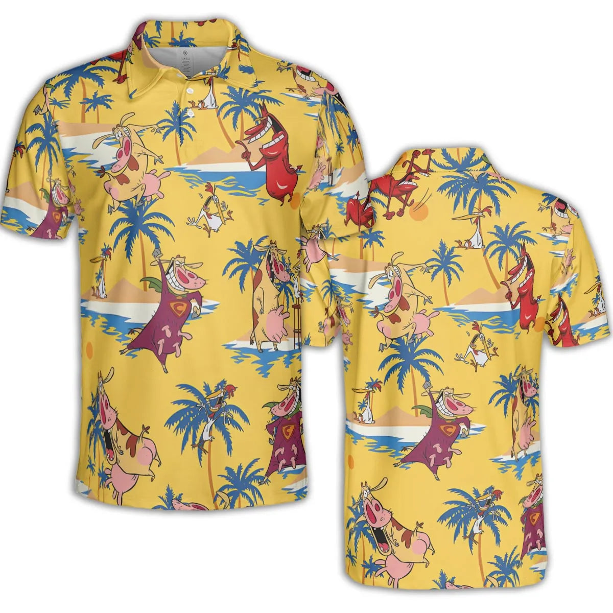 AOP Men/Women Polo Shirt - HEDKEZU9