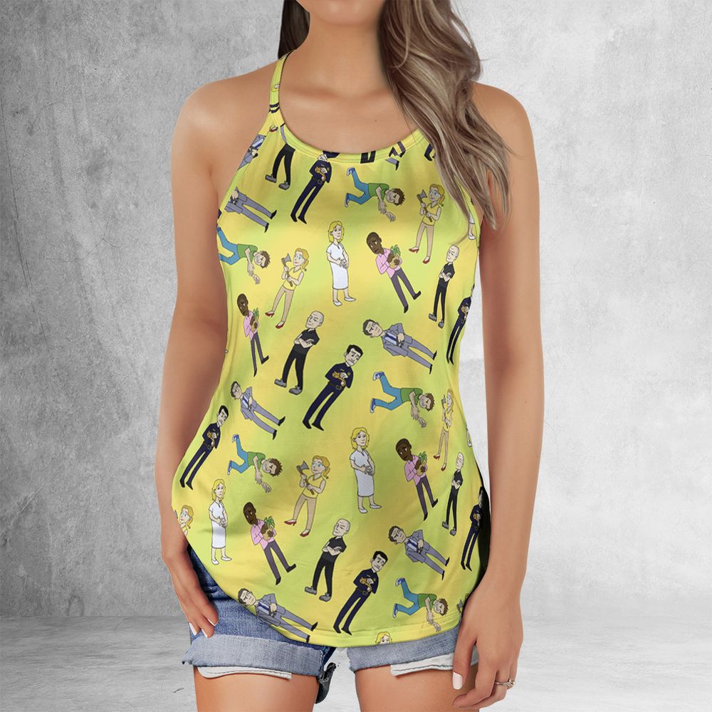 Criss Cross Tank Top - LFZQK96N -  - 2