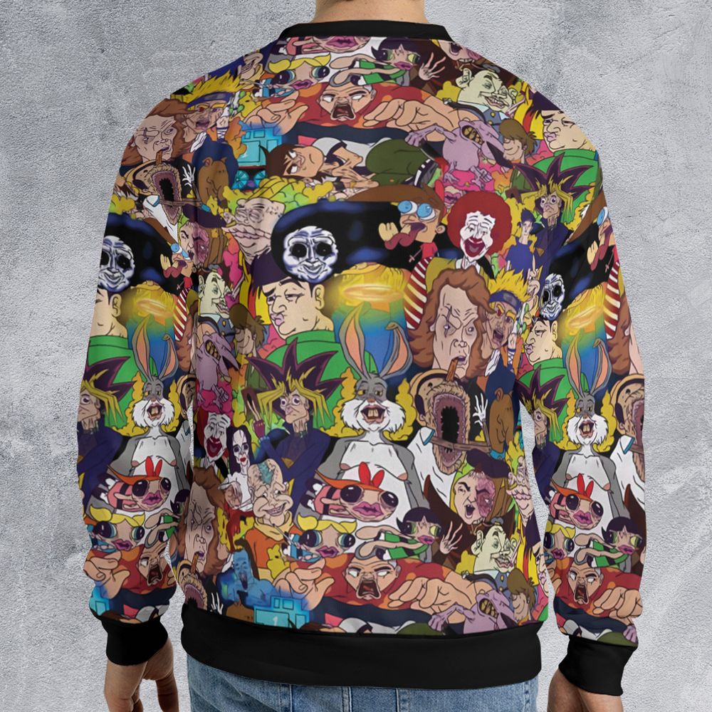 All-over Print Sweatshirt - BD6Q3C9V -  - 2