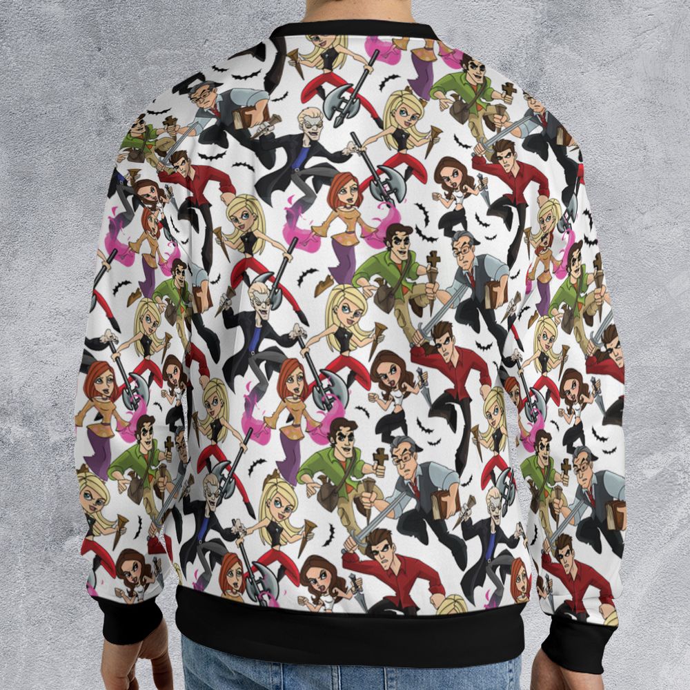 All-over Print Sweatshirt - 3XB8BMGG -  - 2