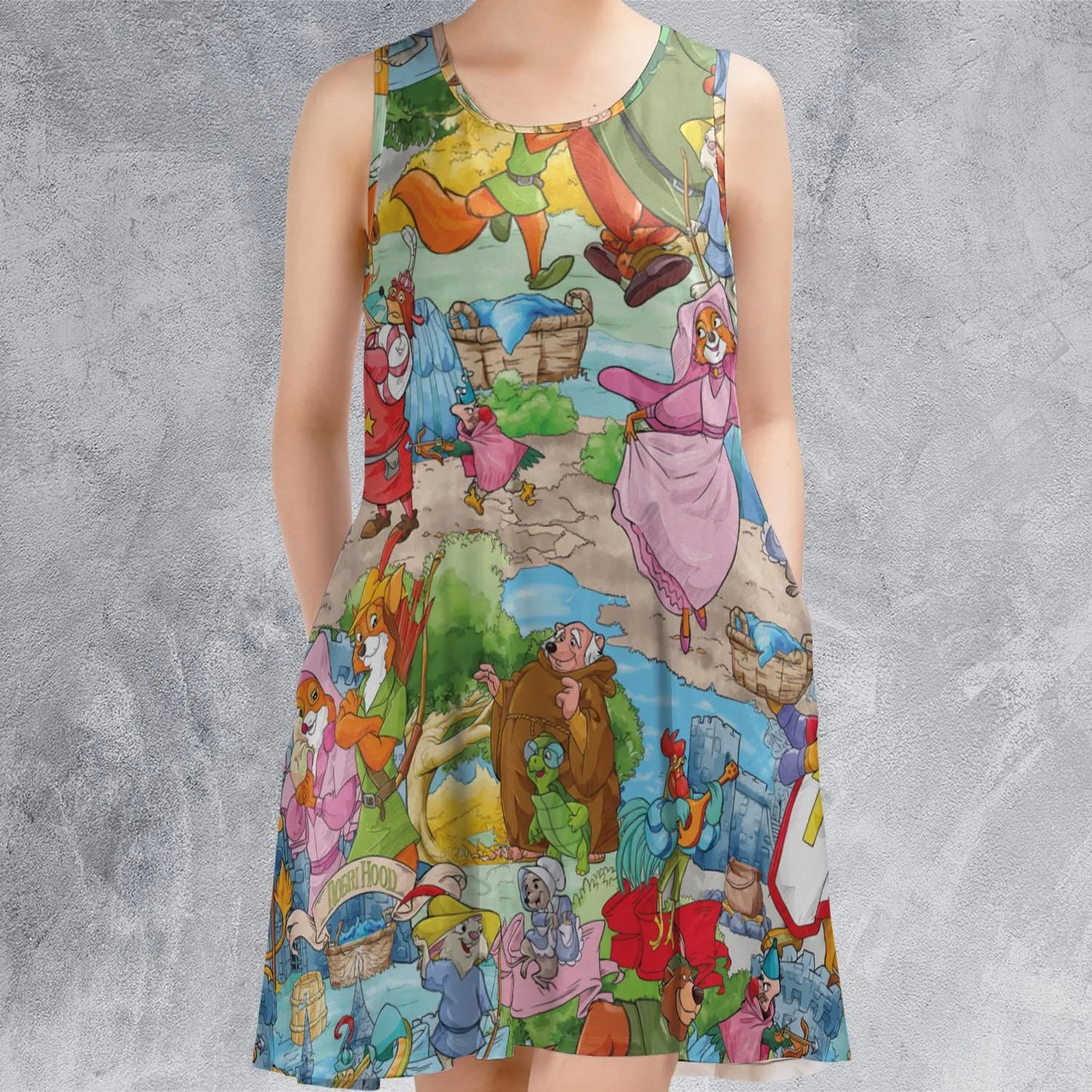 Sleeveless Dress - RR5DHYNW