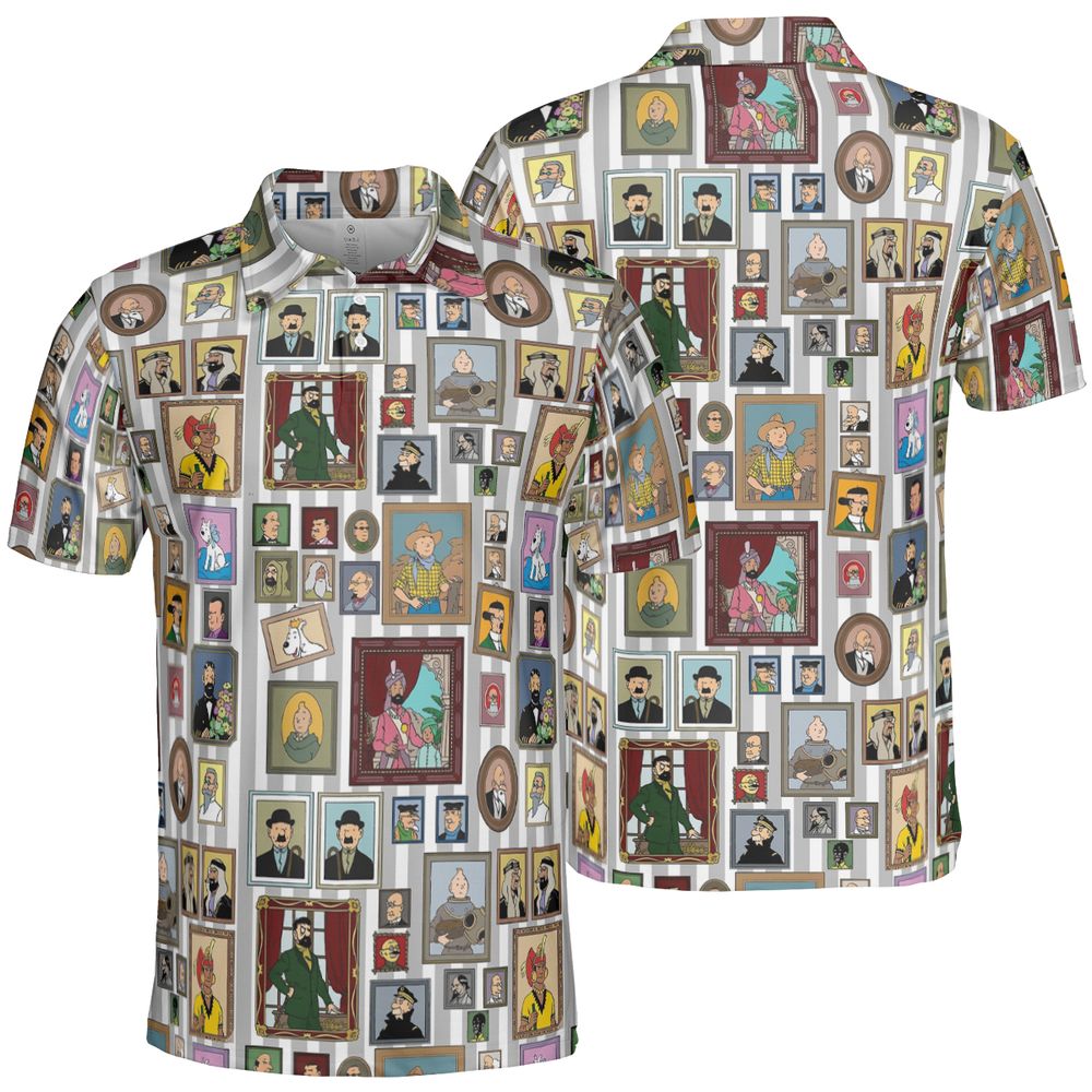 AOP Men/Women Polo Shirt - 4UA8JKDD -  - 2