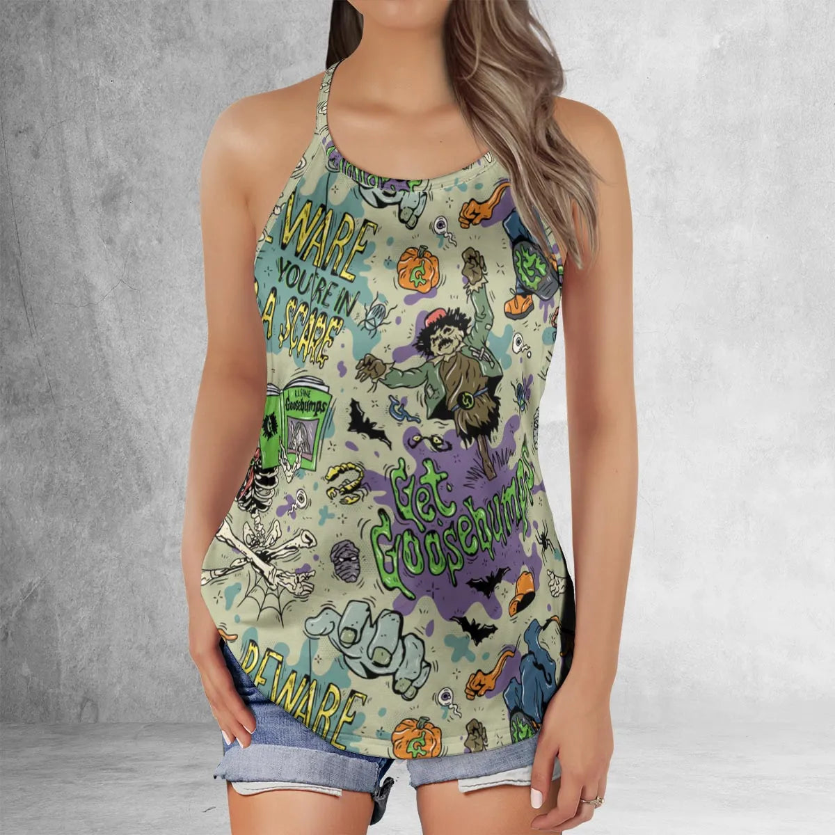 Criss Cross Tank Top - DLPAV3Z7