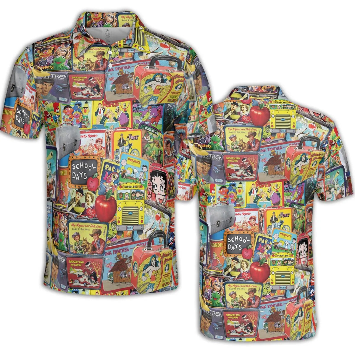 AOP Men/Women Polo Shirt - XN4L3JCA