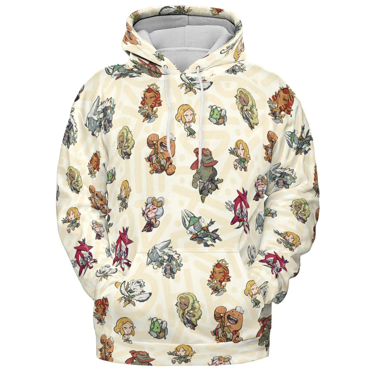 All-over Print Hoodie - NAGDRHZY