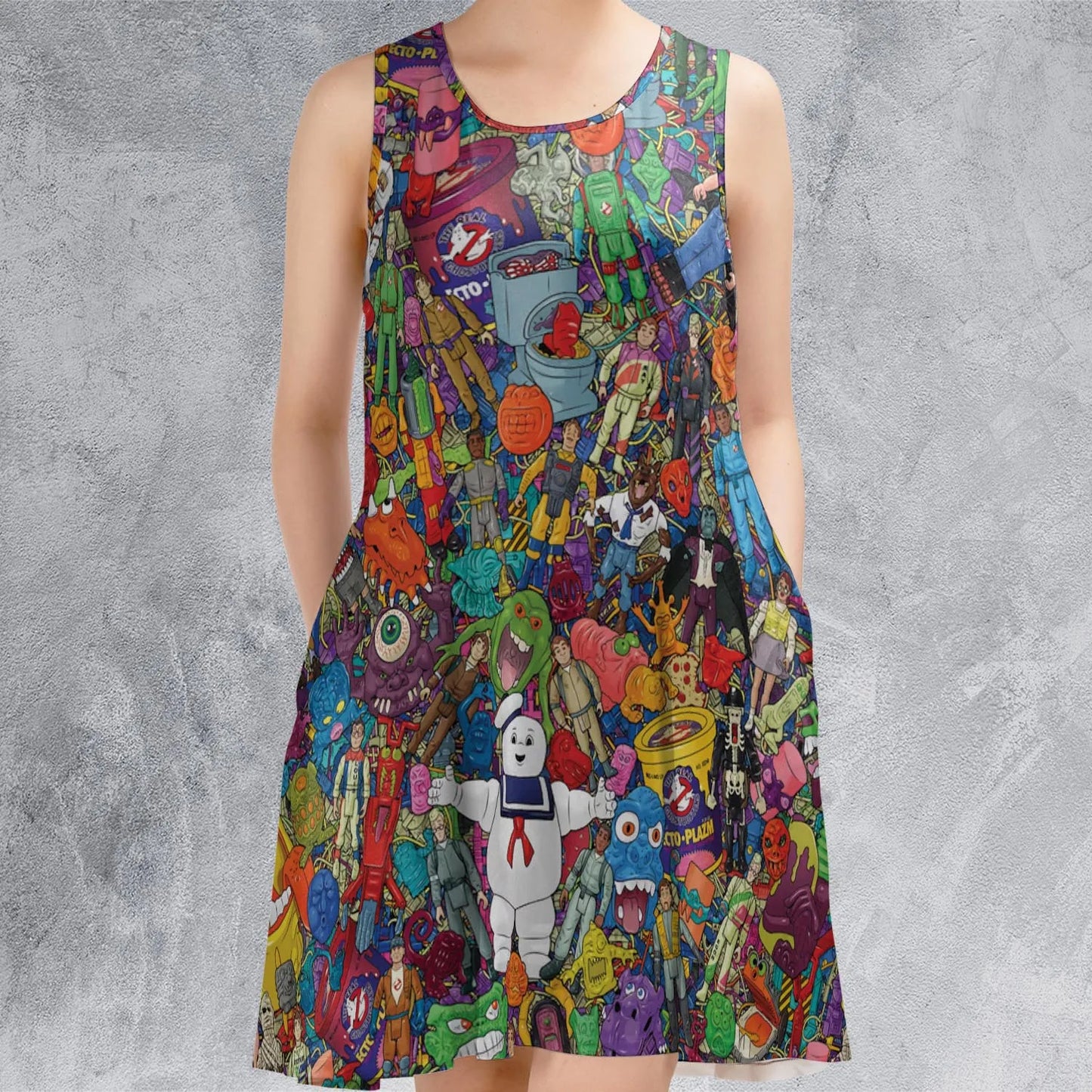 Sleeveless Dress - JF87EQWR