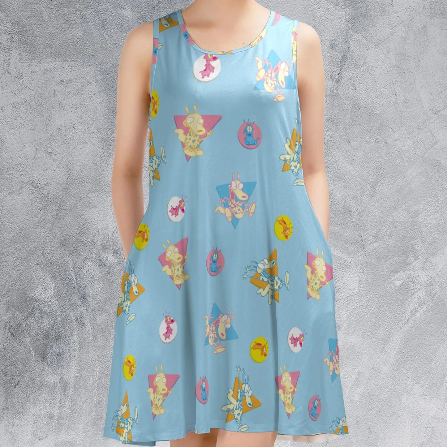 Sleeveless Dress - L6B2WPJY