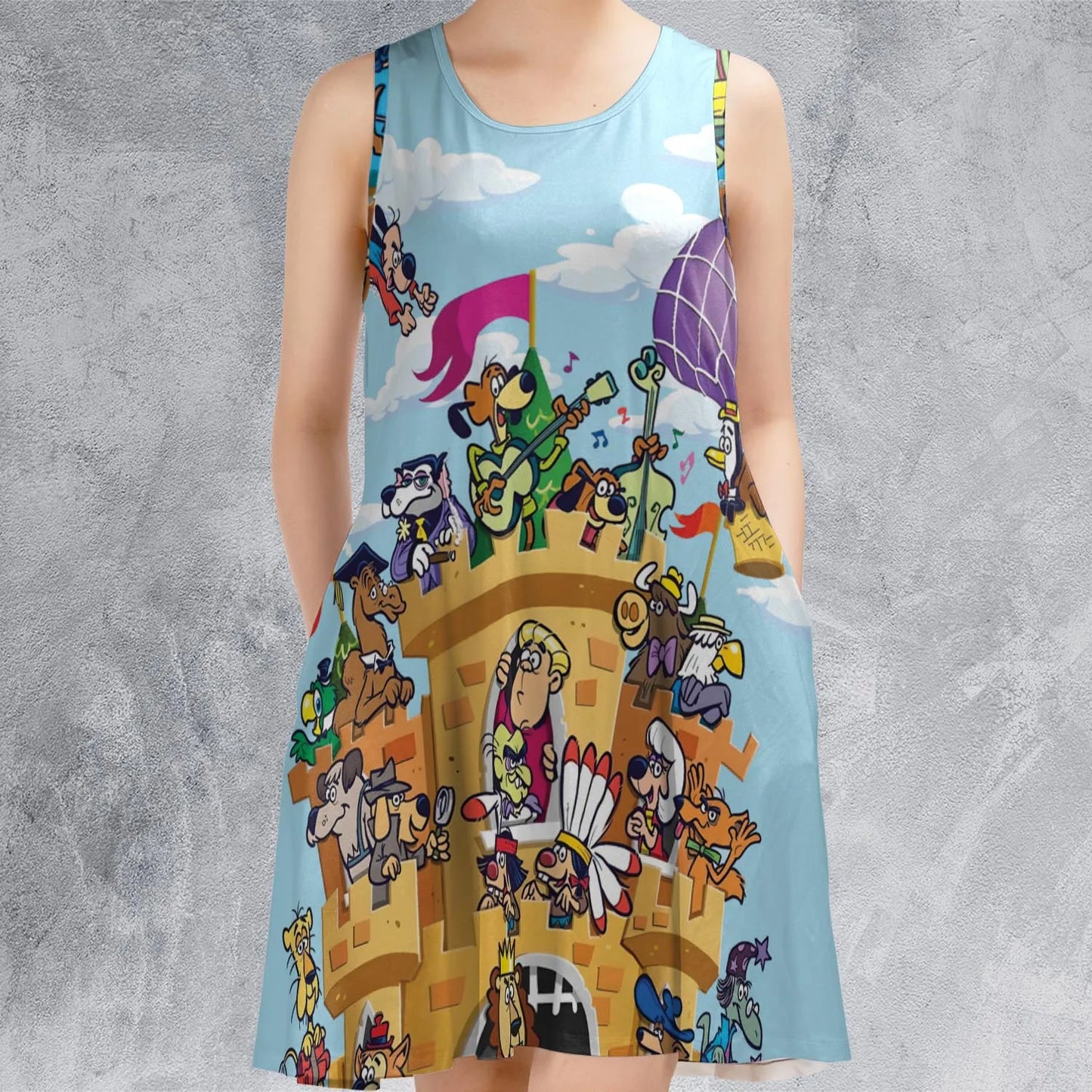Classic Underdog Sleeveless Dress