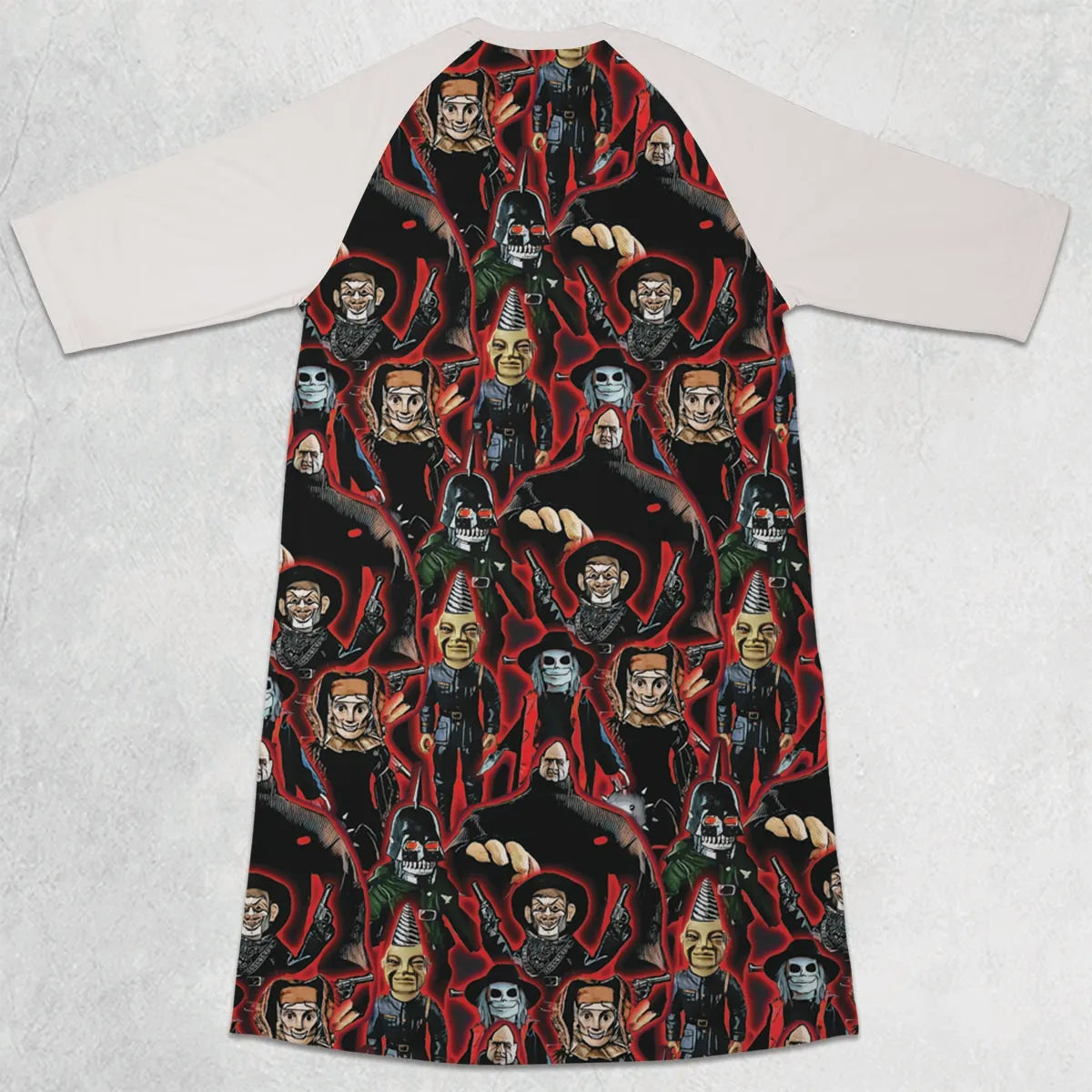 3/4 Sleeve Raglan Dress - C5ACTXBS