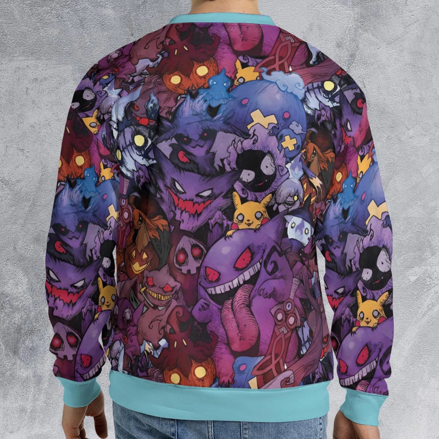 All-over Print Sweatshirt - YM4R3BG1