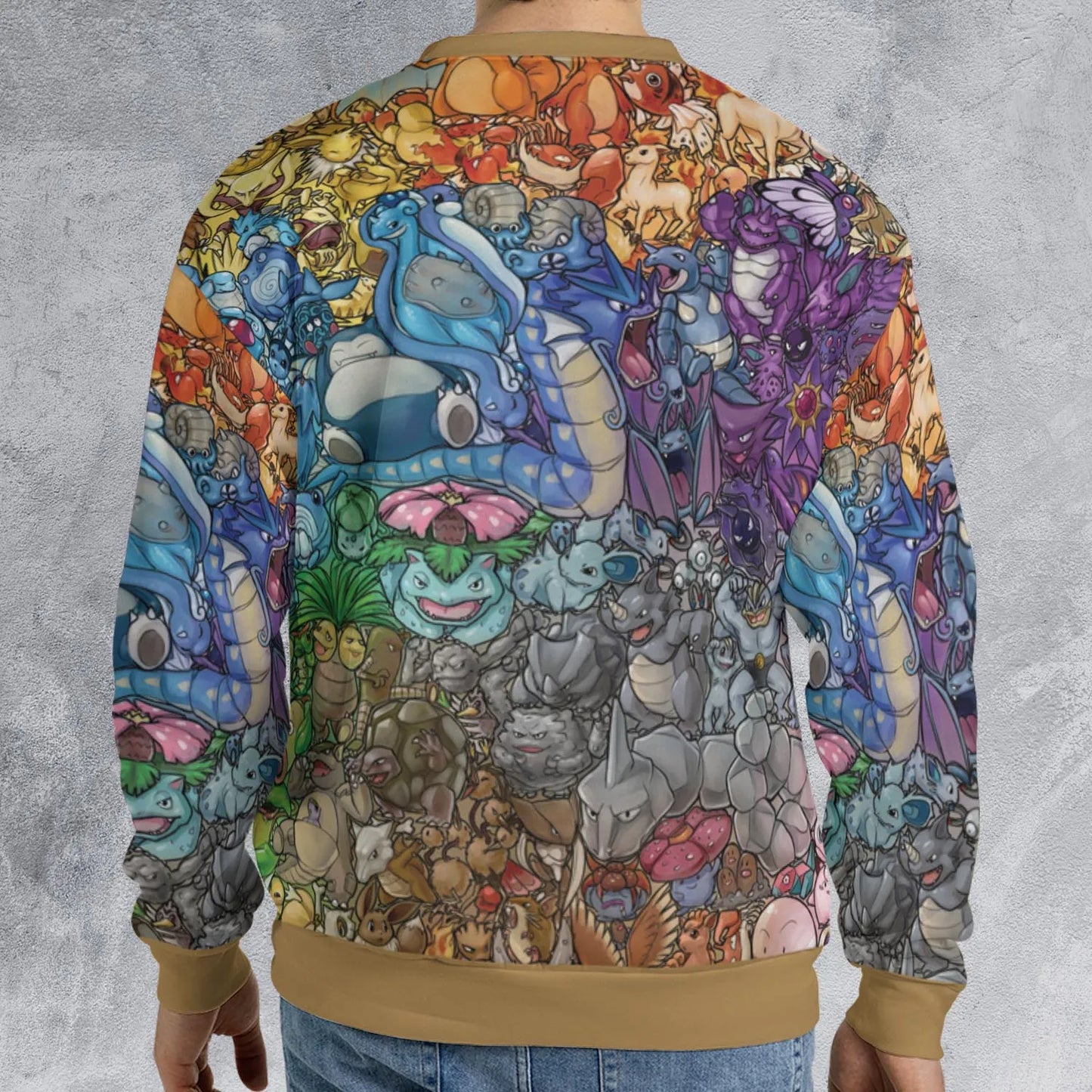All-over Print Sweatshirt - 9Q329DAU