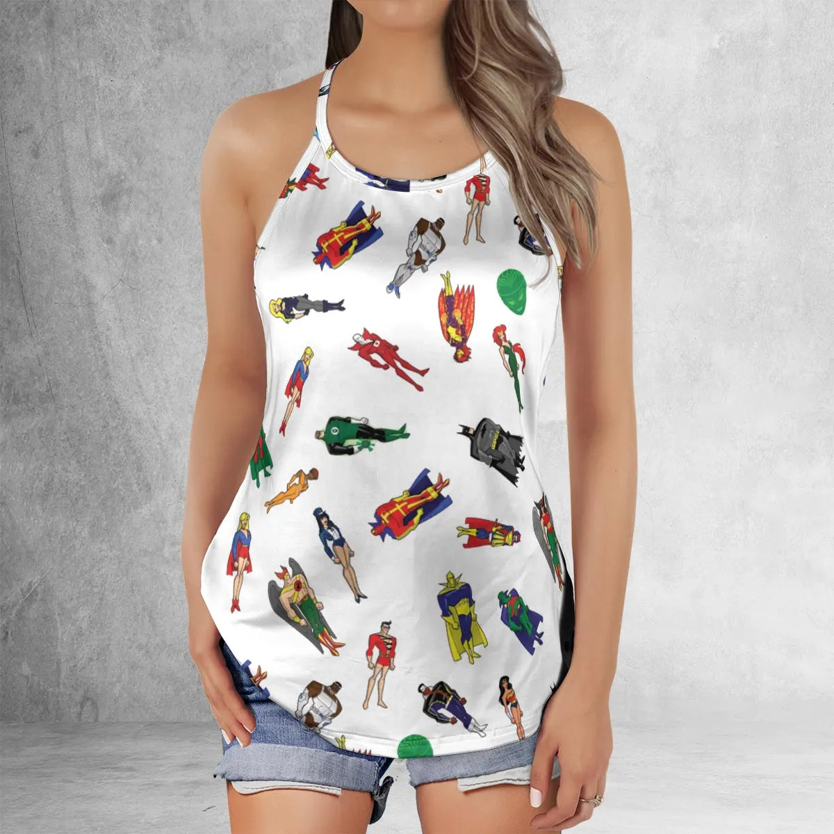 Criss Cross Tank Top - 4Z9E2KQG
