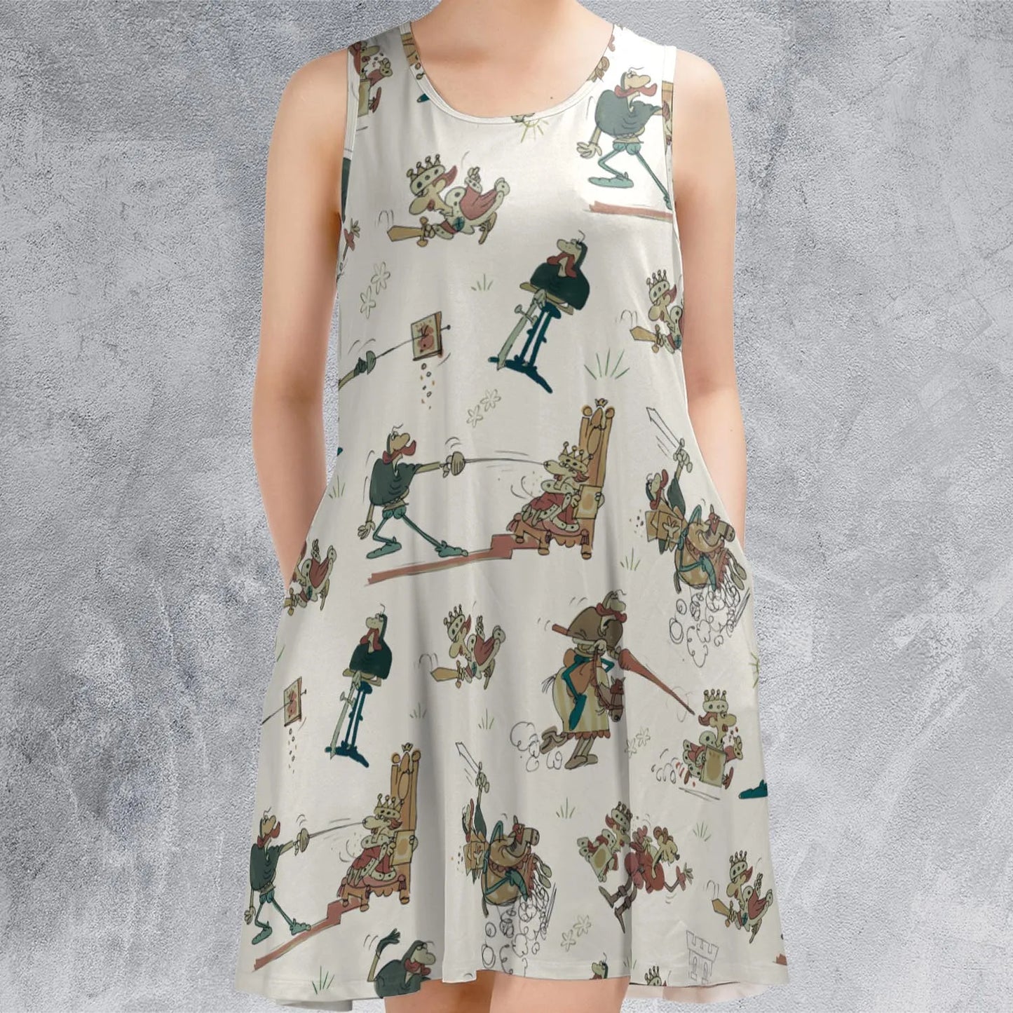 Sleeveless Dress - GVFW49QW