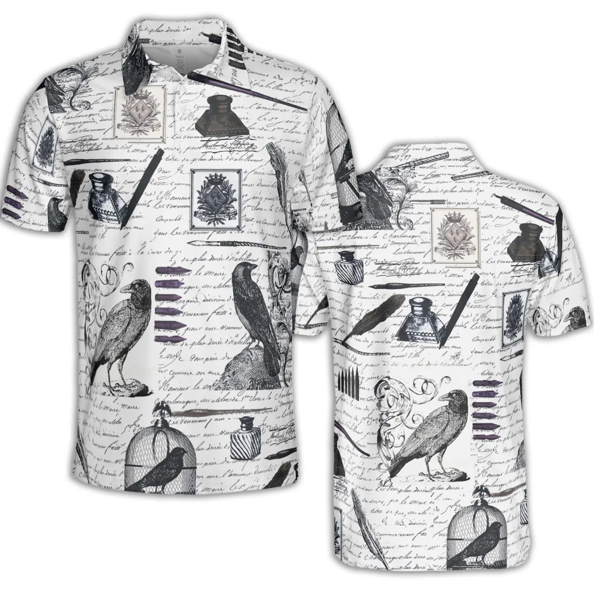 AOP Men/Women Polo Shirt - SQAUD62B
