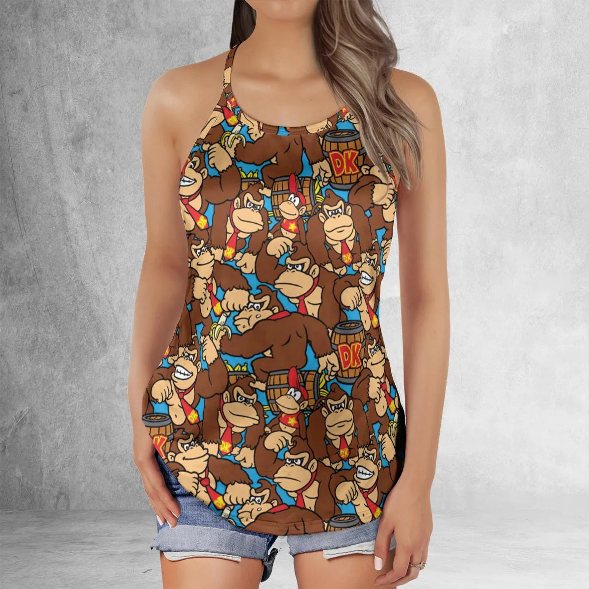 Criss Cross Tank Top - NX6BCLGA