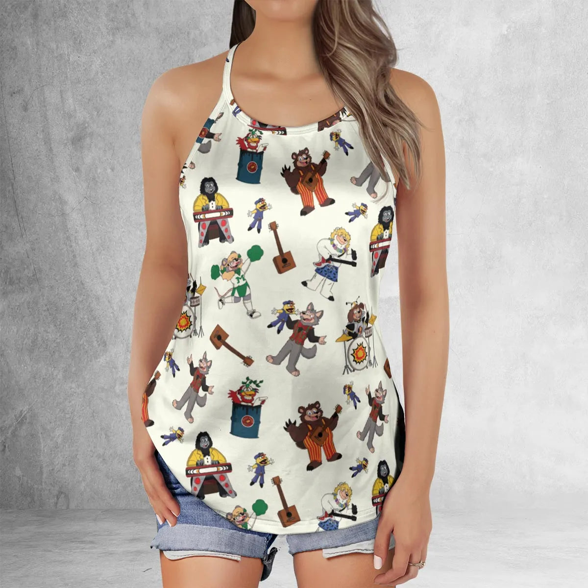 Criss Cross Tank Top - 54LFANLA
