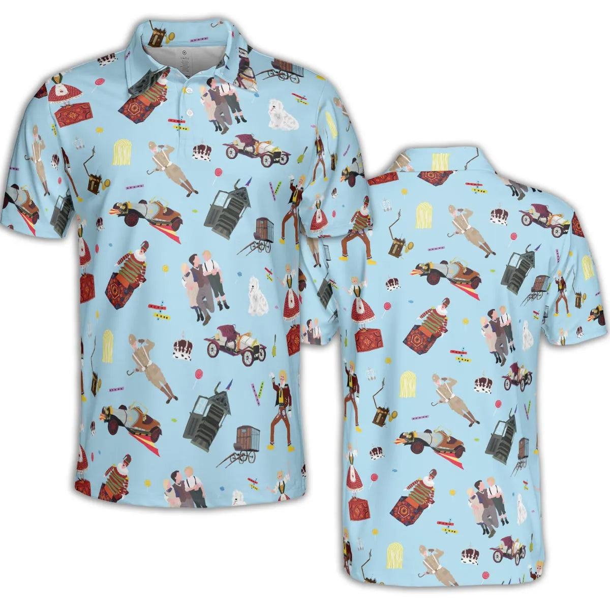 AOP Men/Women Polo Shirt - 1ZHR6PCU